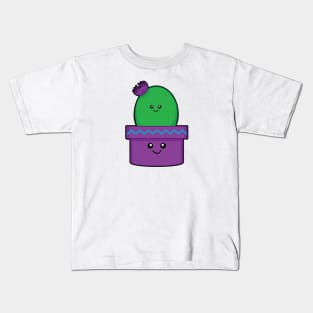 Happy Barrel Cactus Kids T-Shirt